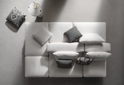 LEGO - divano design (divano componibile bifacciale) - SOFA CLUB